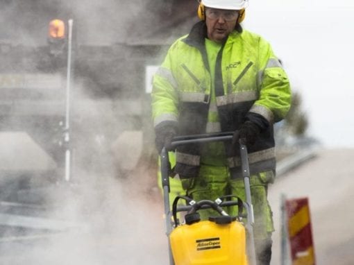 Atlas Copco LF75 Plate Compactor.