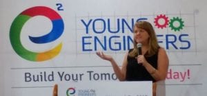 Jessi Sunkel, Young Engineers South Africa. Photo: Twitter