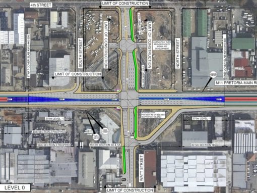 JDA Map Watt Interchange Project