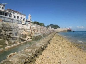 Mizingani Sea Wall Tanzania