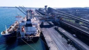 South Africa’s first coastal bunker barge is now in operation at the Port of Richards Bay. Photo: Heart Photography