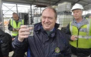 Executive Deputy Mayor, Alderman Ian Neilson Desalination water. Photo: City of Cape Town