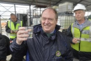 Executive Deputy Mayor, Alderman Ian Neilson Desalination water. Photo: City of Cape Town