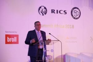 RICS Chief Executive, Sean Tompkins