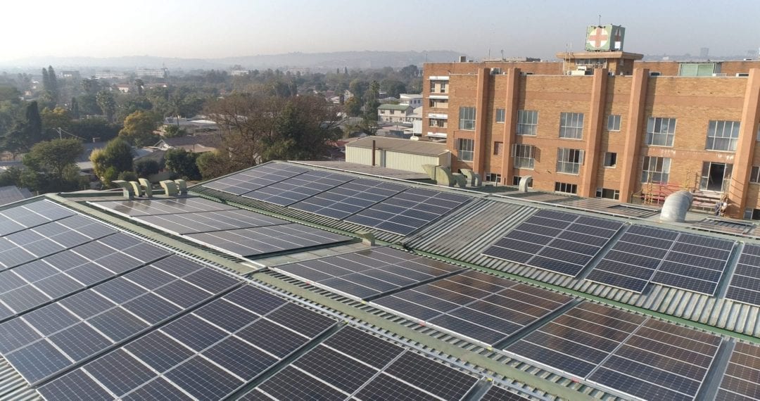 New solar plant cuts carbon footprint for Life Healthcare