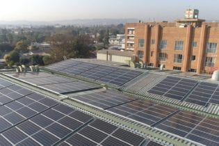 New solar plant at Life Eugene Marais Hospital