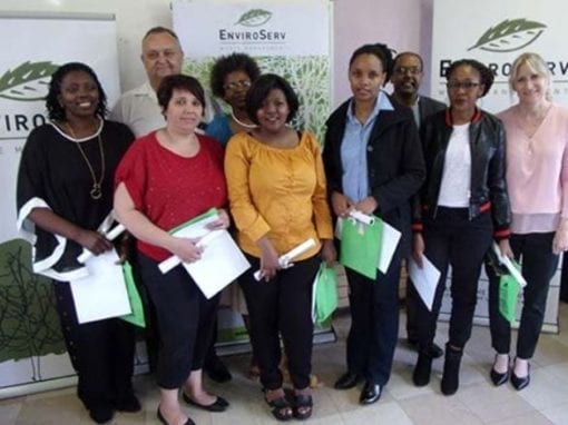 EnviroServ Management with PE Learners.