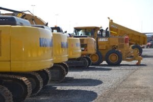 Third quarter sales of mining and construction equipment remain steady