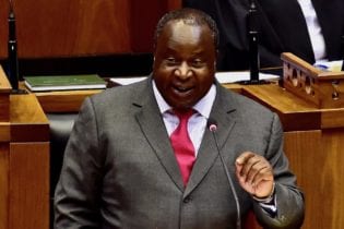 Finance Minister Tito Mboweni