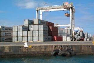 Durban shipping containers