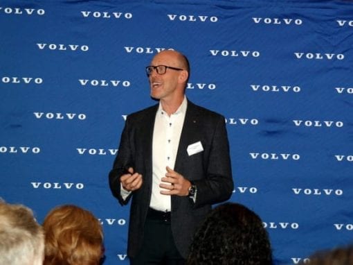 Torbjörn Christensson addresses the media in Ekhuruleni