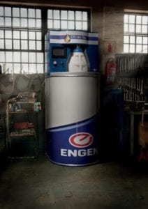 Engen oil on tap image