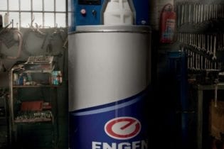 Engen oil on tap image