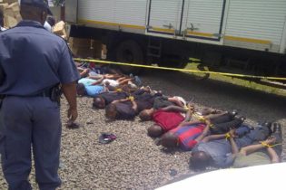 truck hijackers