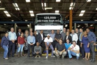 Mercedes-Benz Trucks East London manufacturing plant