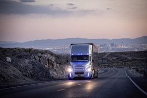 Freightliner Inspiration Truck - First autonomous driving on public roads