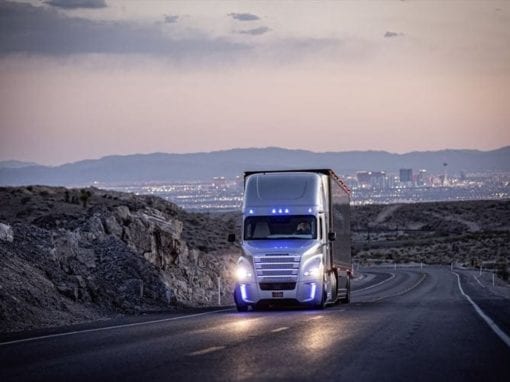 Freightliner Inspiration Truck - First autonomous driving on public roads