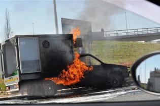 Burning Truck