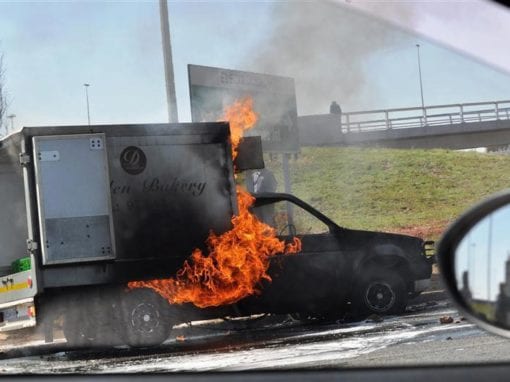 Burning Truck