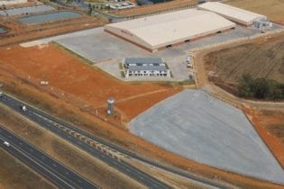 Aerial view of new facility image