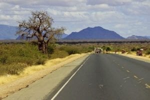 African road in Kenya image