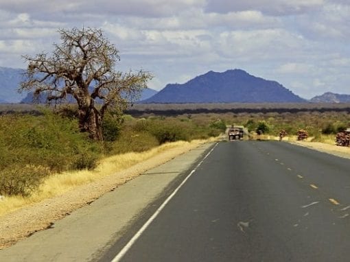 African road in Kenya image