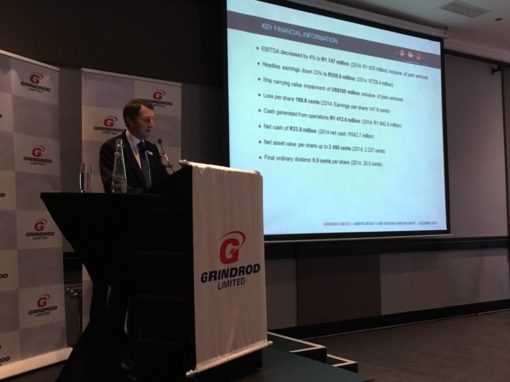 Alan Olivier presents Grindrod financial results