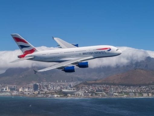British Airways A380 image