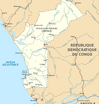 Cabinda map