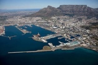 Cape Town harbour image