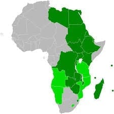 Comesa map image