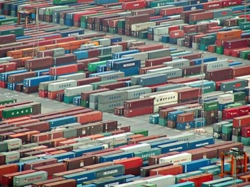 Shipping containers image