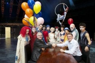 DHL and Cirque du Soleil image