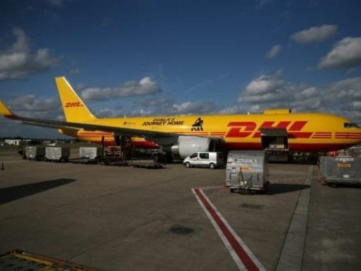 DHL's Boeing 767