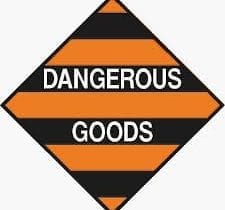 Dangerous goods sign image