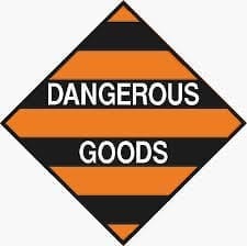 Dangerous goods sign image