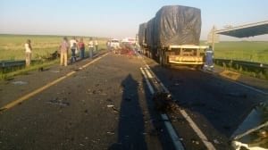 Devon truck crash image