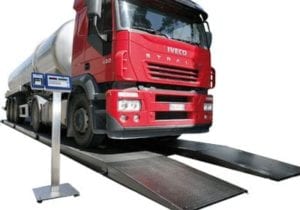 Electronic weighbridge image