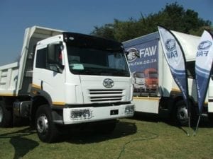 FAW truck