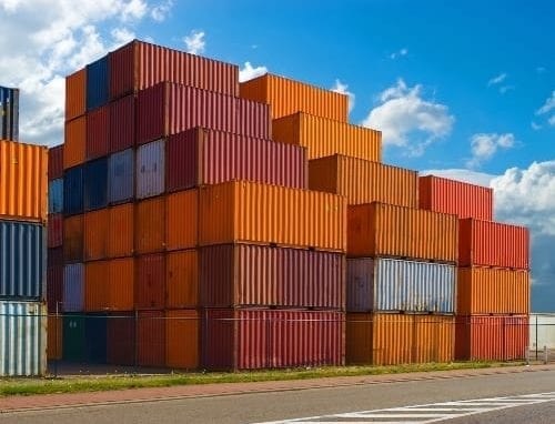 Cargo containers image