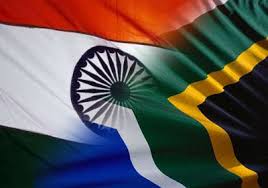 India Africa flag image