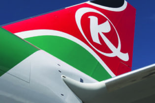 Kenya Airways plane