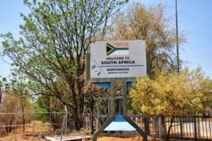 Kopfontein border post