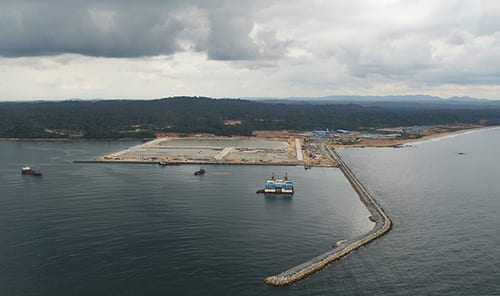 Kribi port