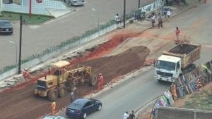 Maputo ring road construction