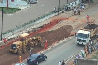 Maputo ring road construction