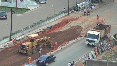 Maputo ring road construction