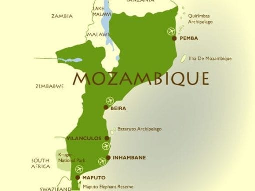 Mozambique map image