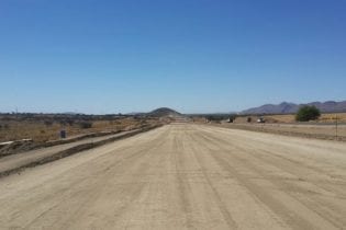 Namibia road upgrade image