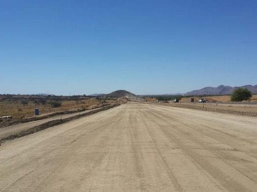 Namibia road upgrade image